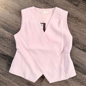 Love Bonito Mae Tailored Cross Over Top